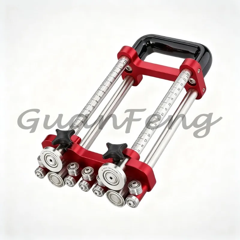 Portable 2-Station Hand Operated Metal Sheet Bending Roller Roof Hemming Folding Machine for DIY Projects