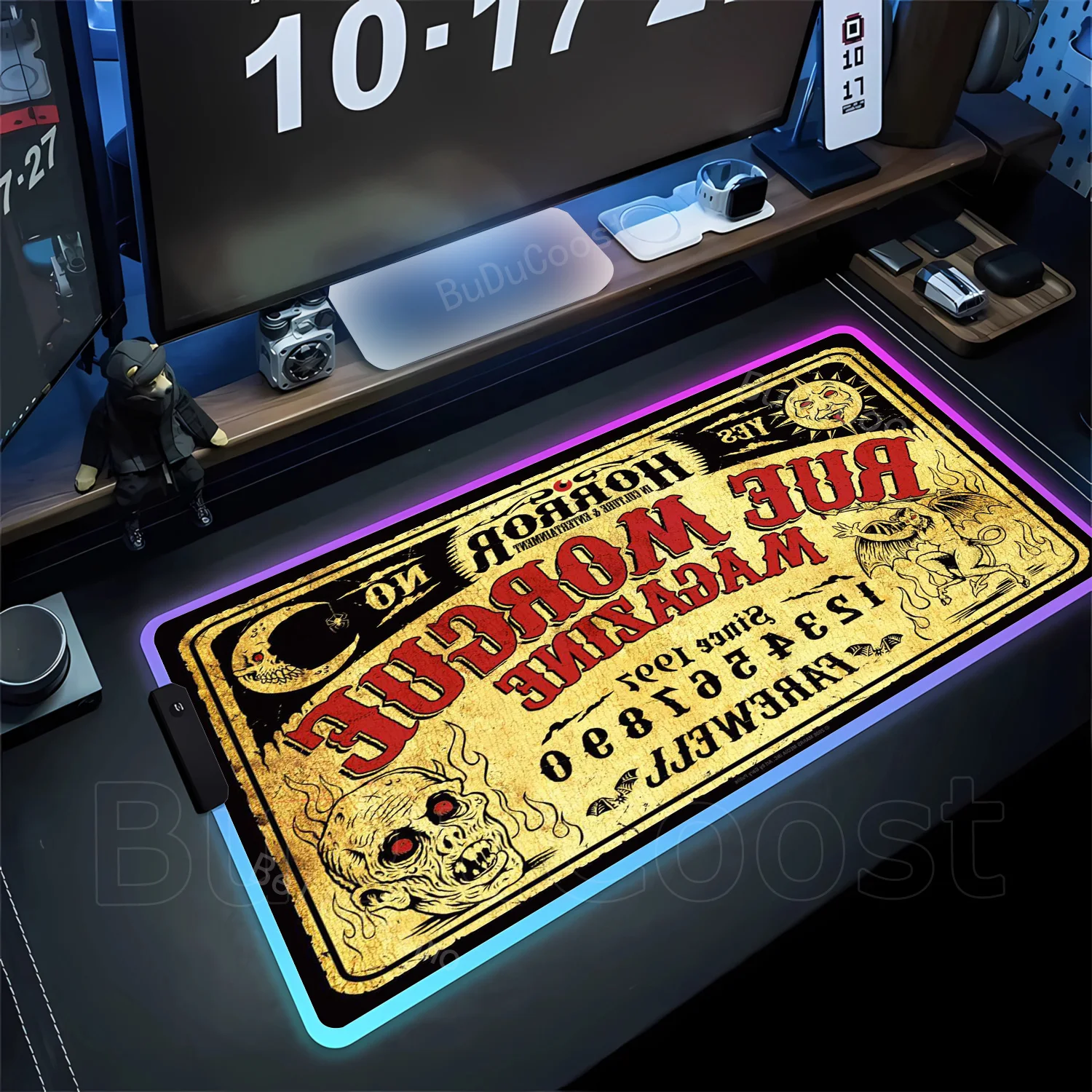 RGB HD Ouija Boards Mouse Pad Gaming Mousepad Abstract Large desk mat new model MouseMat Gamer XXL Mause Carpet PC Desk