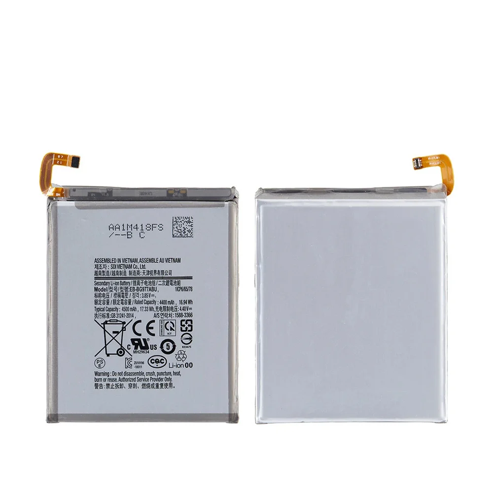 

Brand new EB-BG977ABU Battery For Samsung Galaxy S10 5G Version SM-G977 SM-G977B/T G977U G977N G9770 Batteries +Tools