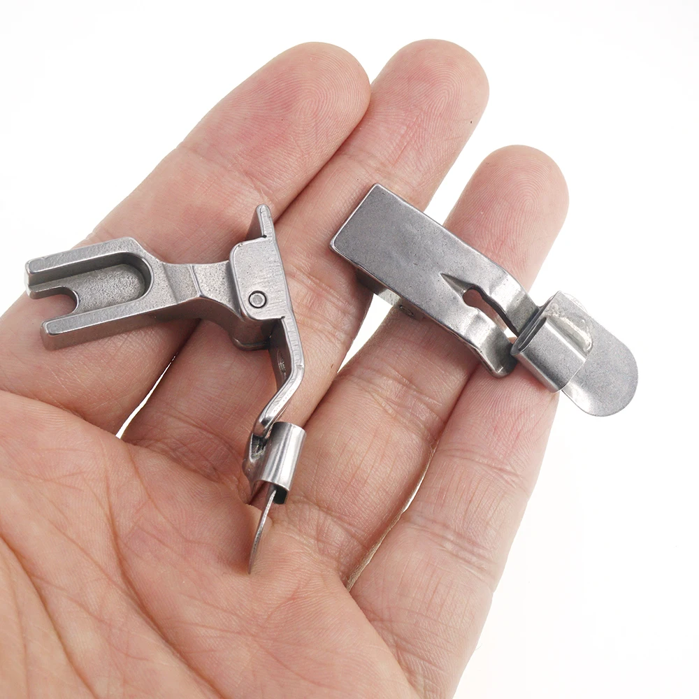 1 Pcs Adjustable 1-3mm P351 Folding Hemming Presser Foot Curved Hemming for Industrial Sewing Machine