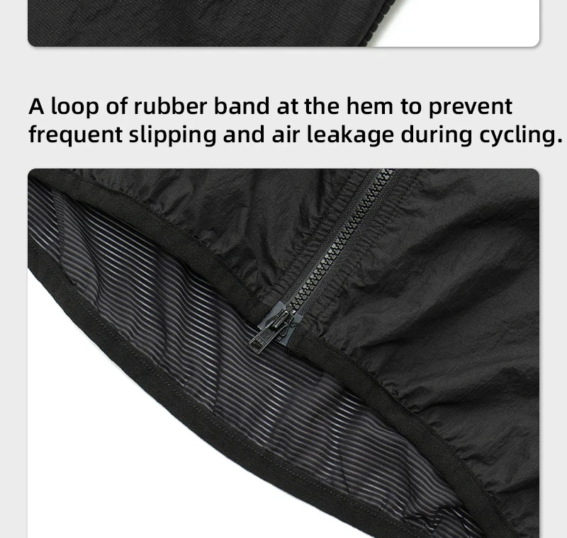 YKYWBIKE 2026 Herren Radfahrweste Wasserabweisend Winddicht Atmungsaktiv Leicht Ärmellose Weste Rennrad Fahrrad Windbreaker – Detail 20