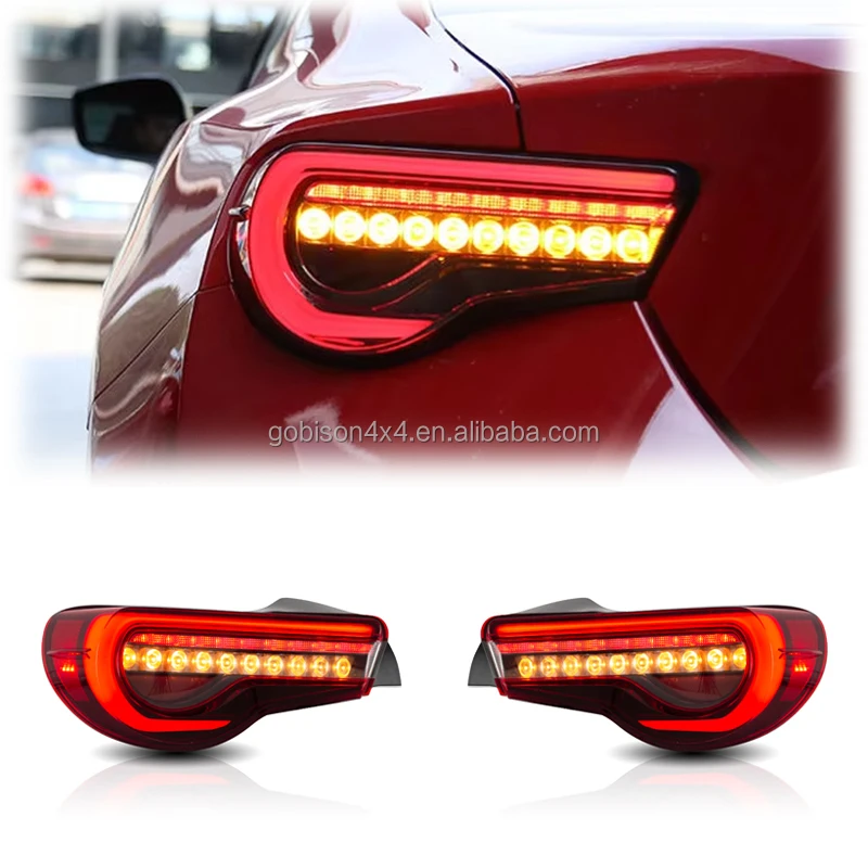 

Gobison Upgrade Full LED Dynamic Tail Lamp Tail Light Assembly for TOYOTA GT86 SUBARU BRZ 2012-2019 Tail Light