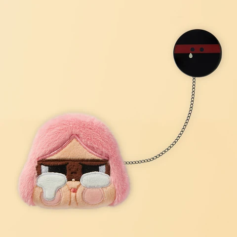 POP MART Crybaby Плюшевая коробка для бейджей — изображение товара