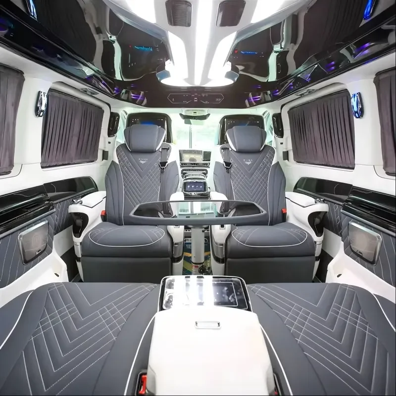 Комплект для профессиональной модификации экстерьера и интерьера Dingkong Sprinter: кожаные капитанские сиденья, полный комплект для переоборудования кузова.