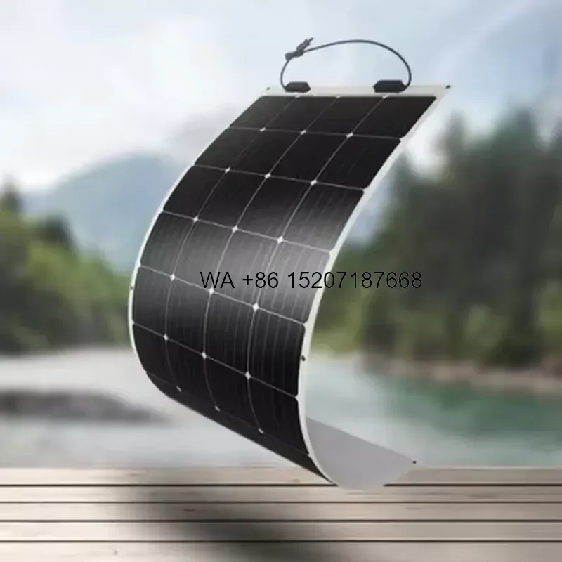 Wmwmnu OEM ODM Waterproof Flexible Solar Panel 100W 200W 250W 300W for Car Boat RV Solar System Module