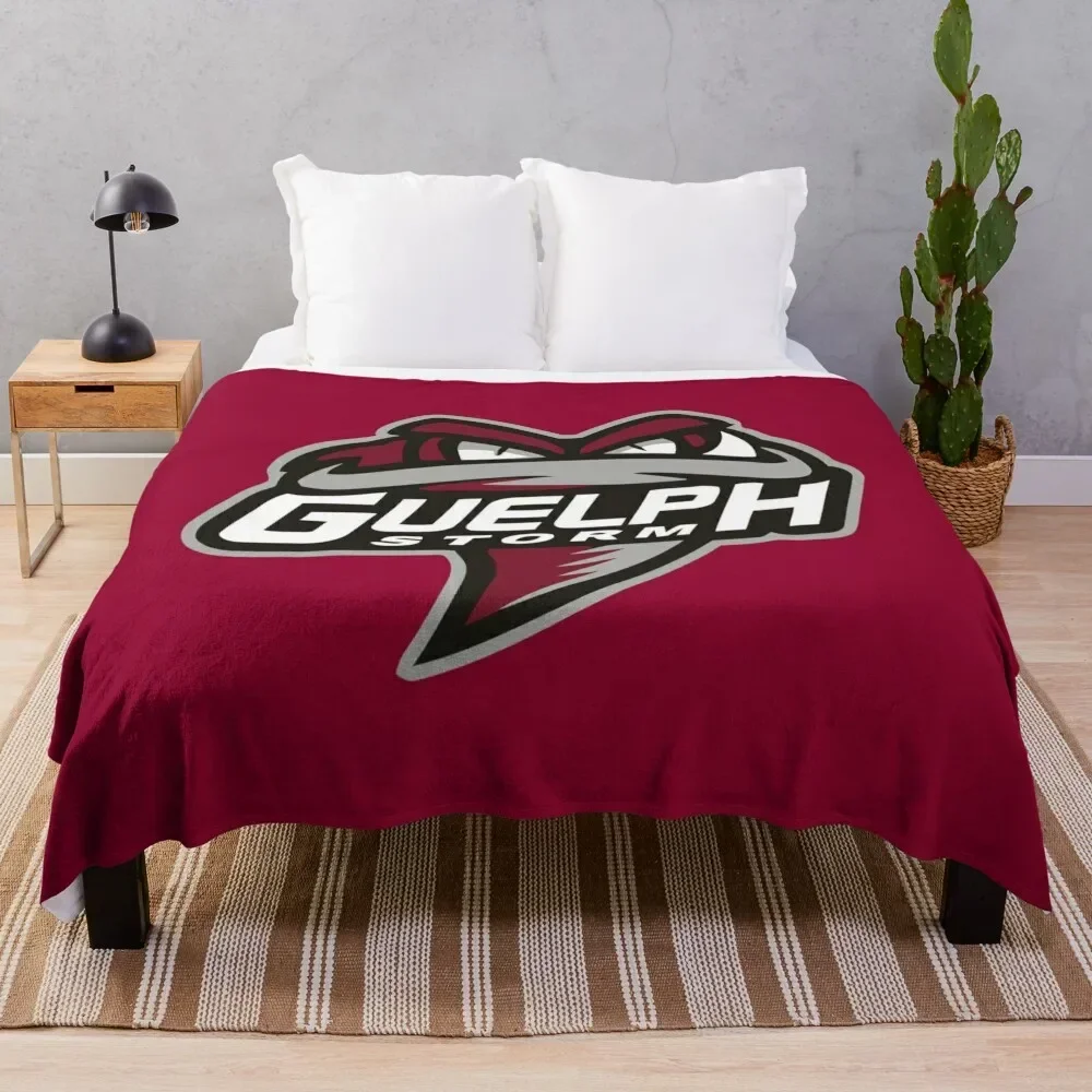 Guelph Storm Guelph Hockey Throw Blanket Moving Luxury Throw Bed For Baby Blankets