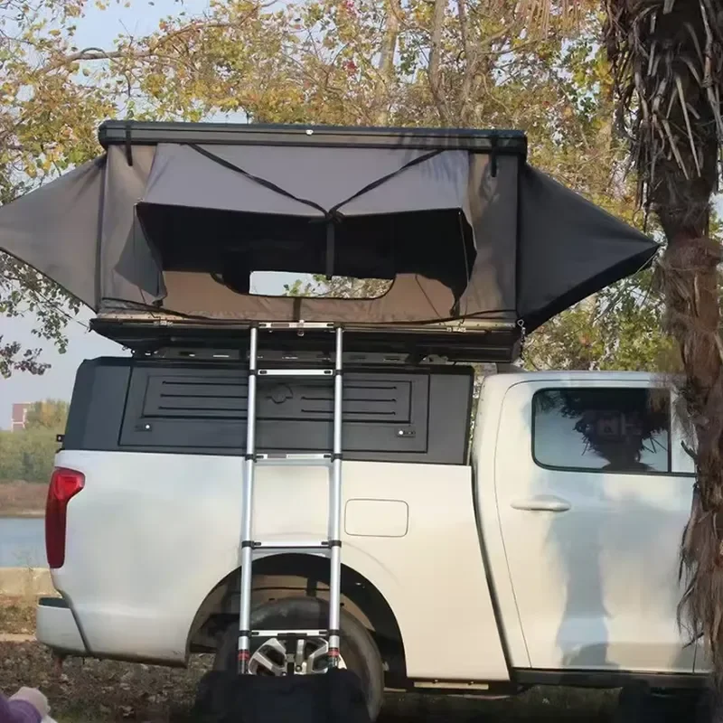Factory Custom OEM Truck Canopy Pickup Hardtop Aluminum Canopy for Ram 1500 Ranger Raptor Great Wall Poer Cannon Frontier