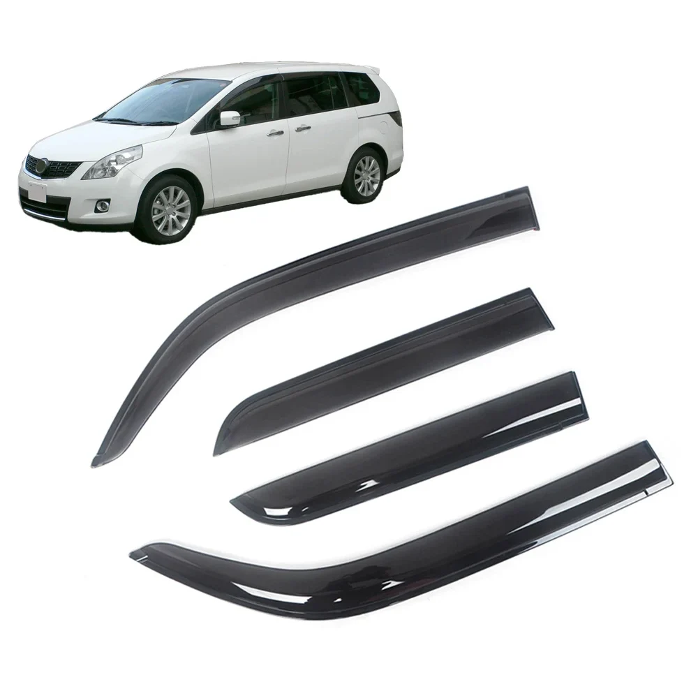 

For Mazda 8 MPV 1988-2015 Car Side Window Visor Sun Rain Guard Shade Shield Shelter Protector Cover Frame Sticker Accessories