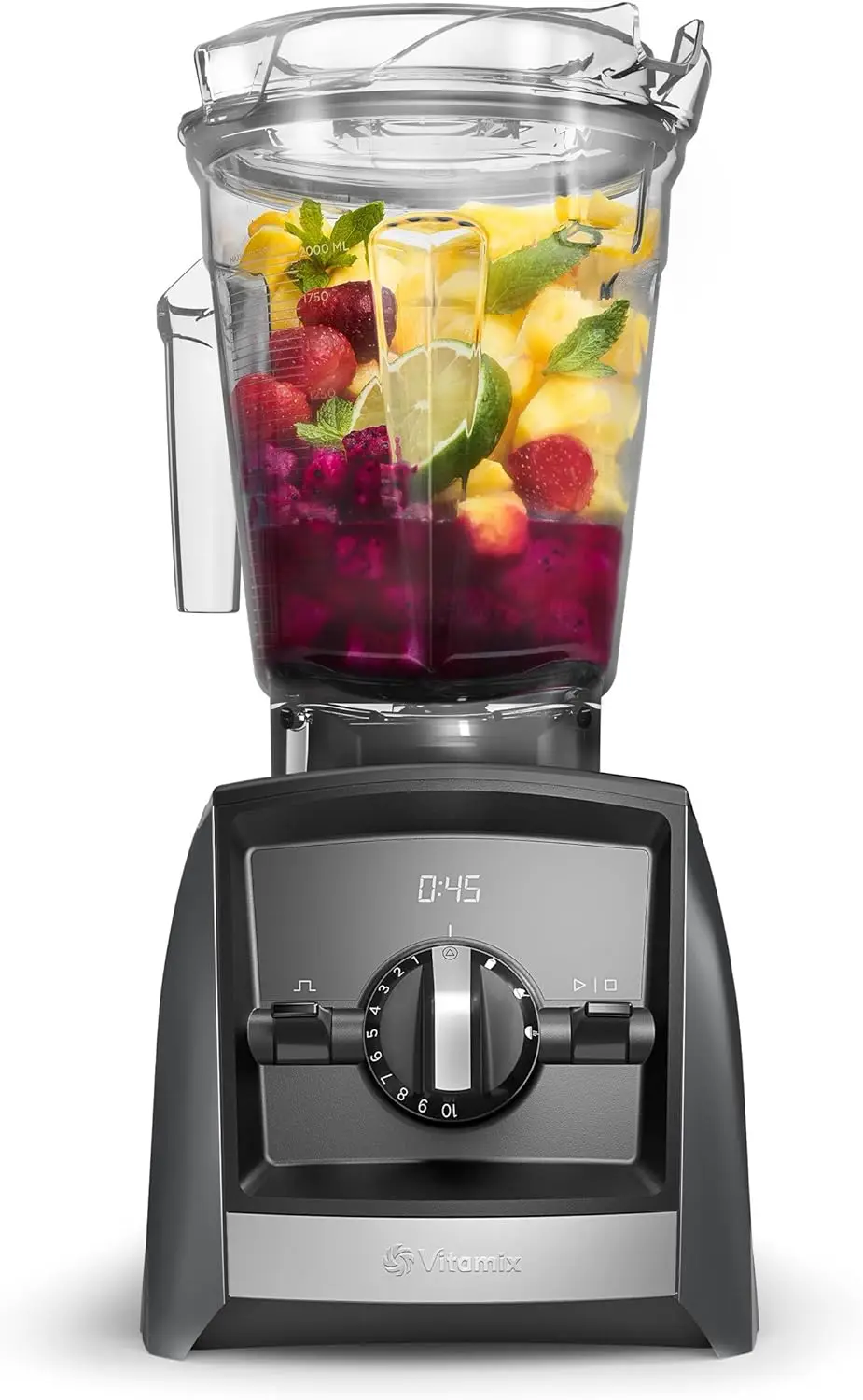 

Умный блендер Vitamix Slate A2500 Ascent Series, профессиональный, 64 унции, низкопрофильный контейнер, 64 жидких унции