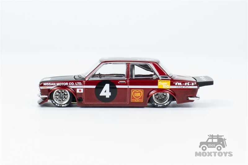 Kaido House x MINI GT 1:64 Datsun 510 Pro Street JPN V1 Diecast Model Car