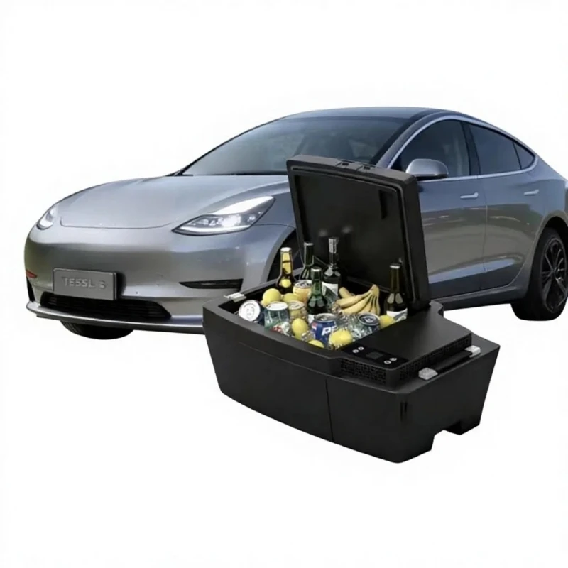 Premium Portable Car Fridge Freezer Compressor Cooler 12V 24V -22C 10C SUV Camping Parts