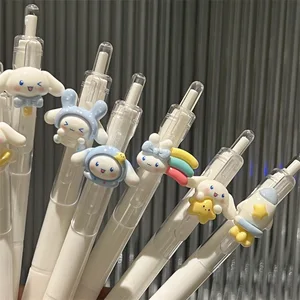 Lytwtw's-Pudim Laurel Dog Gel Pen, Criativo, Imprensa, Presente de Escritório, Material Escolar, Papelaria Kawaii, Canetas Engraçadas, Bonito, 1 Pc 8 principais vendas caneta cao - №3