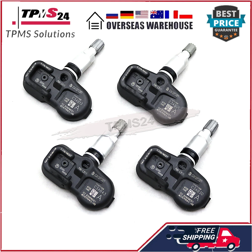 4X For INFINITI EX35 FX37 G25 G37 Q40 Q70L QX50 QX56 QX70 QX80 NISSAN 370Z CUBE JUKE LEAF PMV-C811 40700-1LA0B 40700-1LA0C