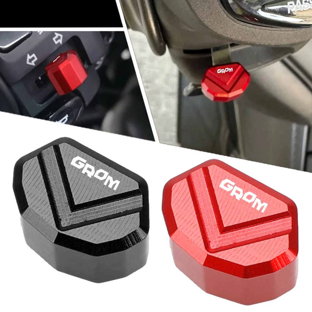 Motorcycle Switch Button Turn Signal Key Cap For Honda GROM125 MSX125 MSX GROM 125 2013-2023 2022 2021 2020 2019 2018 2017 2016