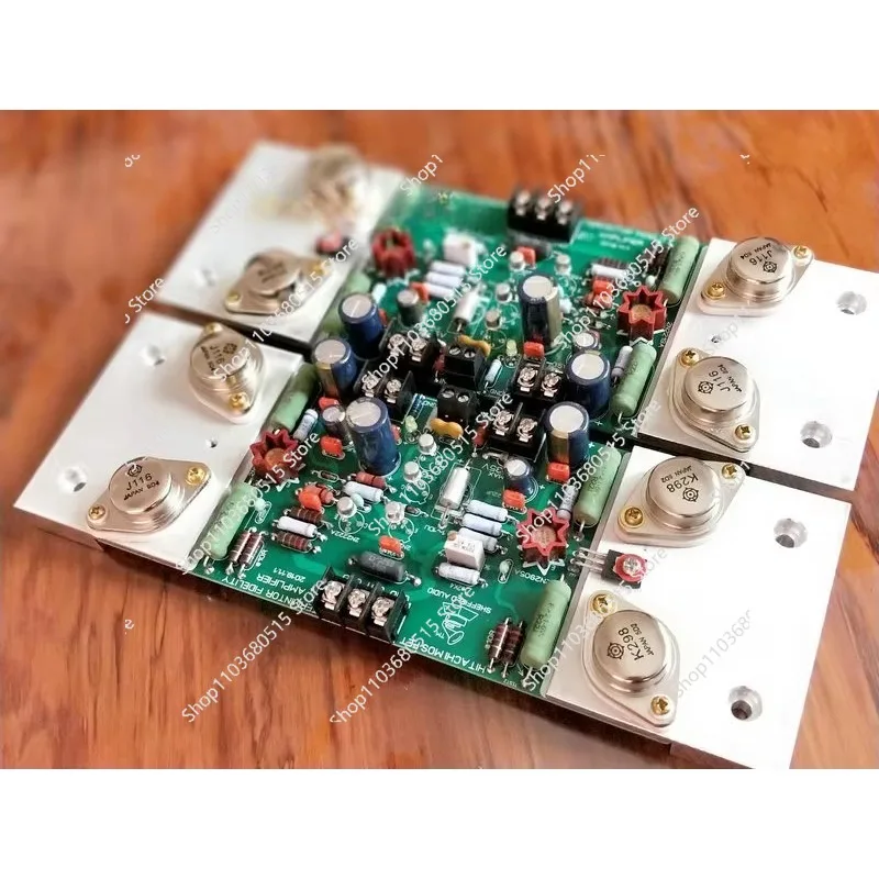 Gold-Sealed Class A MOS Tube Output, Field Tube Pure Post-Stage Stereo Amp Dual Parallel 4-Tube Power Amplifier Board