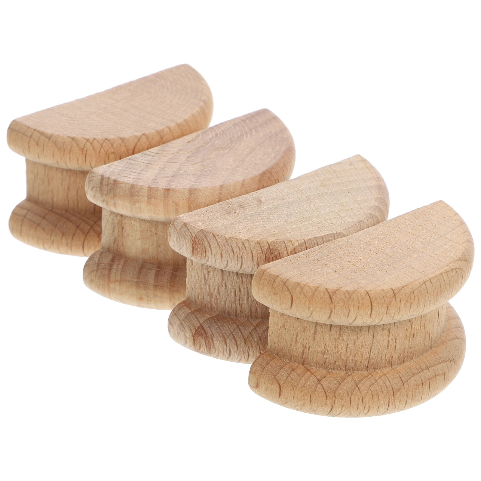 

4pcs Rustic Wooden Corbels Carved Wood Applique Decorative Onlays For Furniture Cabinet Door Wall Ceiling Home Decoration Wood