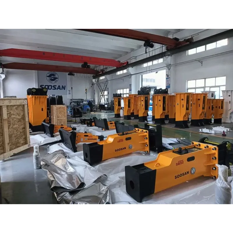 Crushing Pliers MAGNET SB81 Hydraulic Breaker Suitable For Excavators With 18-26 Ton