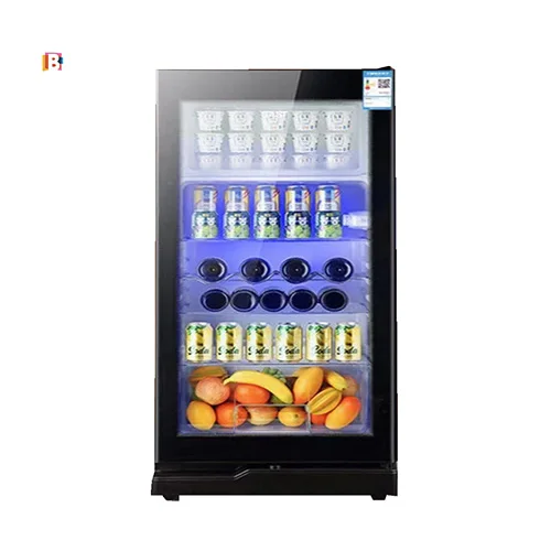 

Cold drink auto-defrost built-in mini bar fridge refrigerator cooler showcase for hotel room or home