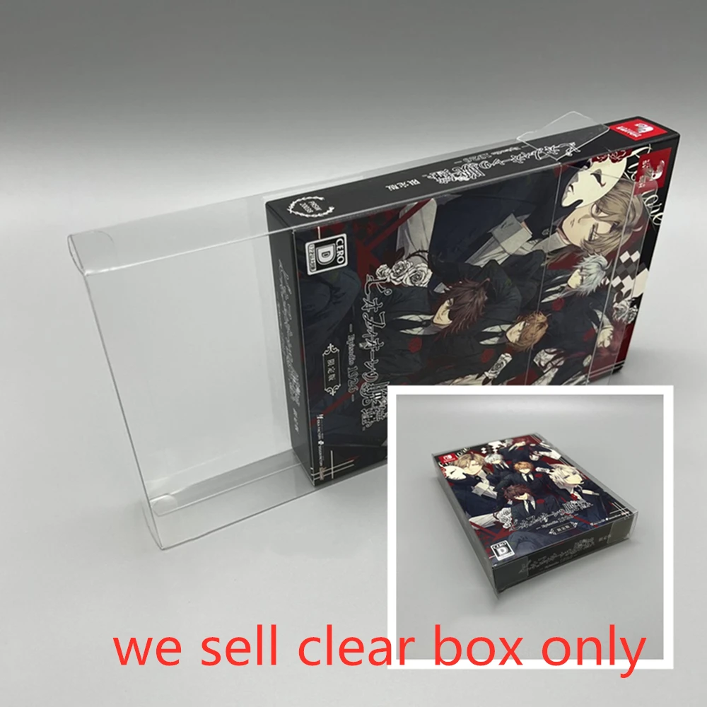 PET Box Protector For Episodio1926 Collect Boxes For Nintendo Switch NS Game Case Shell Clear Display Cases Japanese edition