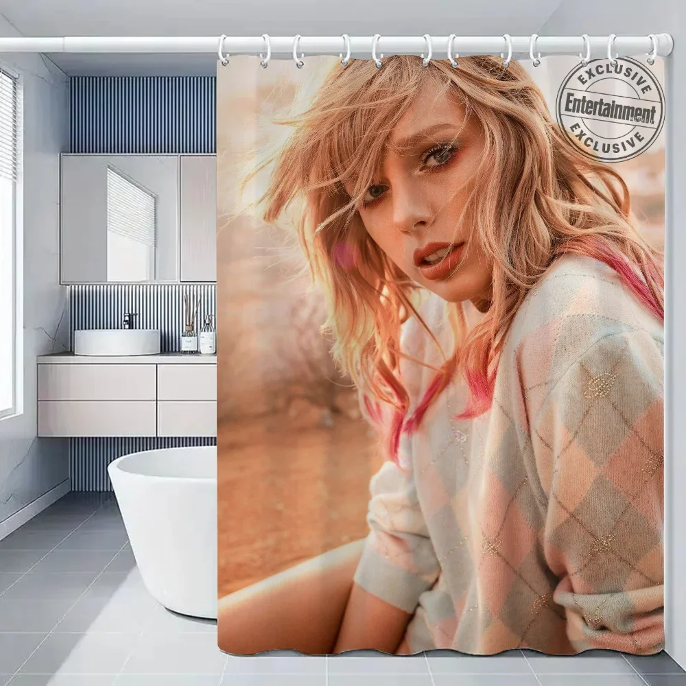 Taylors Shower Bathroom Curtain for Quarto Folding Partition Curtains Accessories Bath Bedrooms Houses Rooms Waterproof the Home