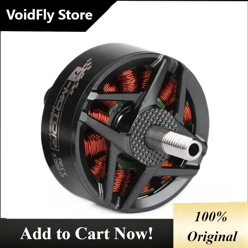 VoidFly 1pcs new T-MOTOR F100 2810 Long Range Cinematic Motor 1350KV 1100KV Brushless Motor RC Multirotor X-CLASS 7inch 8inch FP