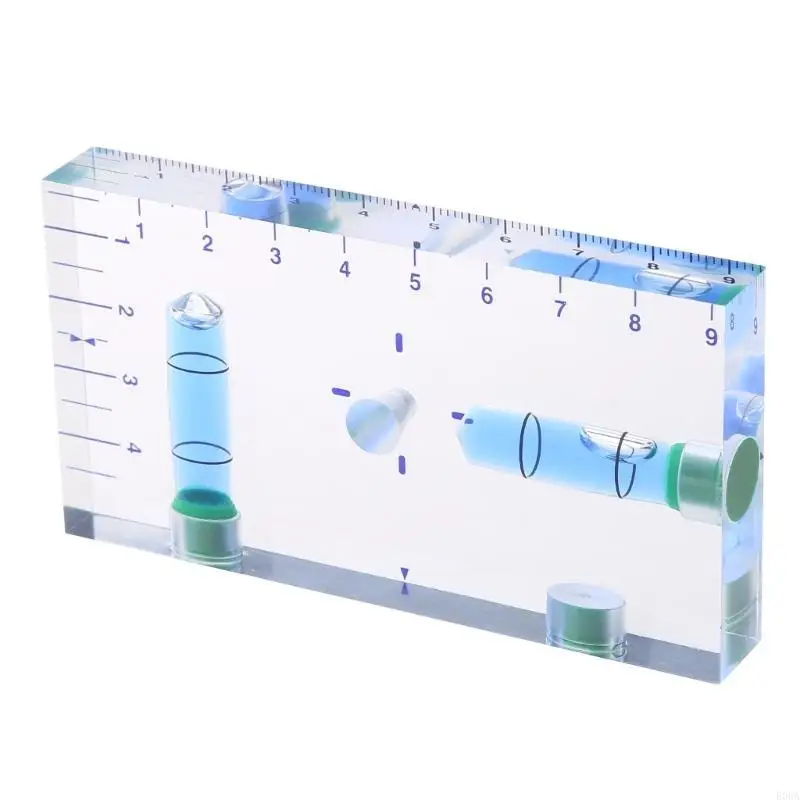Verbesserte Mini-Wasserwaage, magnetische Blasen, zwei Richtungen, klare Wasserwaage, einfache Bedienung für den industriellen