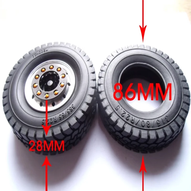 

JDMODEL 9G резиновая широкая шина гравийная шина JDM-73 для модели тягового грузовика 1/14 шина прицепная шина DIY автомобиль игрушечные детали