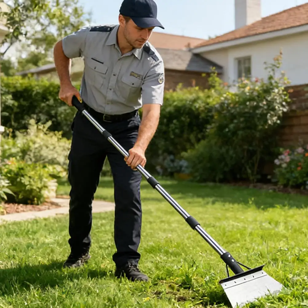 3/4-Section Manganese Steel Cleaning Shovel Set - Multi-Purpose Scraper For Farm Barn Wall  Ice Removal ﻿Tool  Accessories