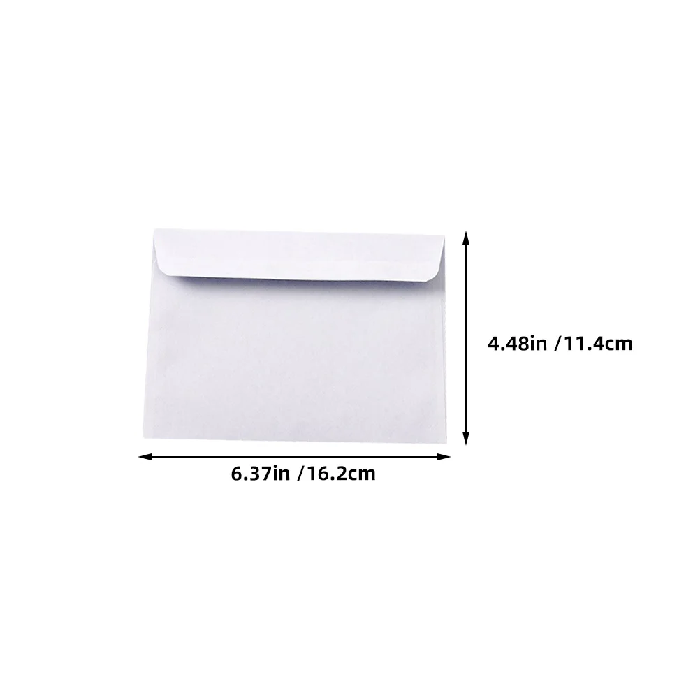 100pcs Secure Mailers Envelopes Privacy Document Mailing Self-Sealing Closure Long-Lasting Paper For Office Business Cash