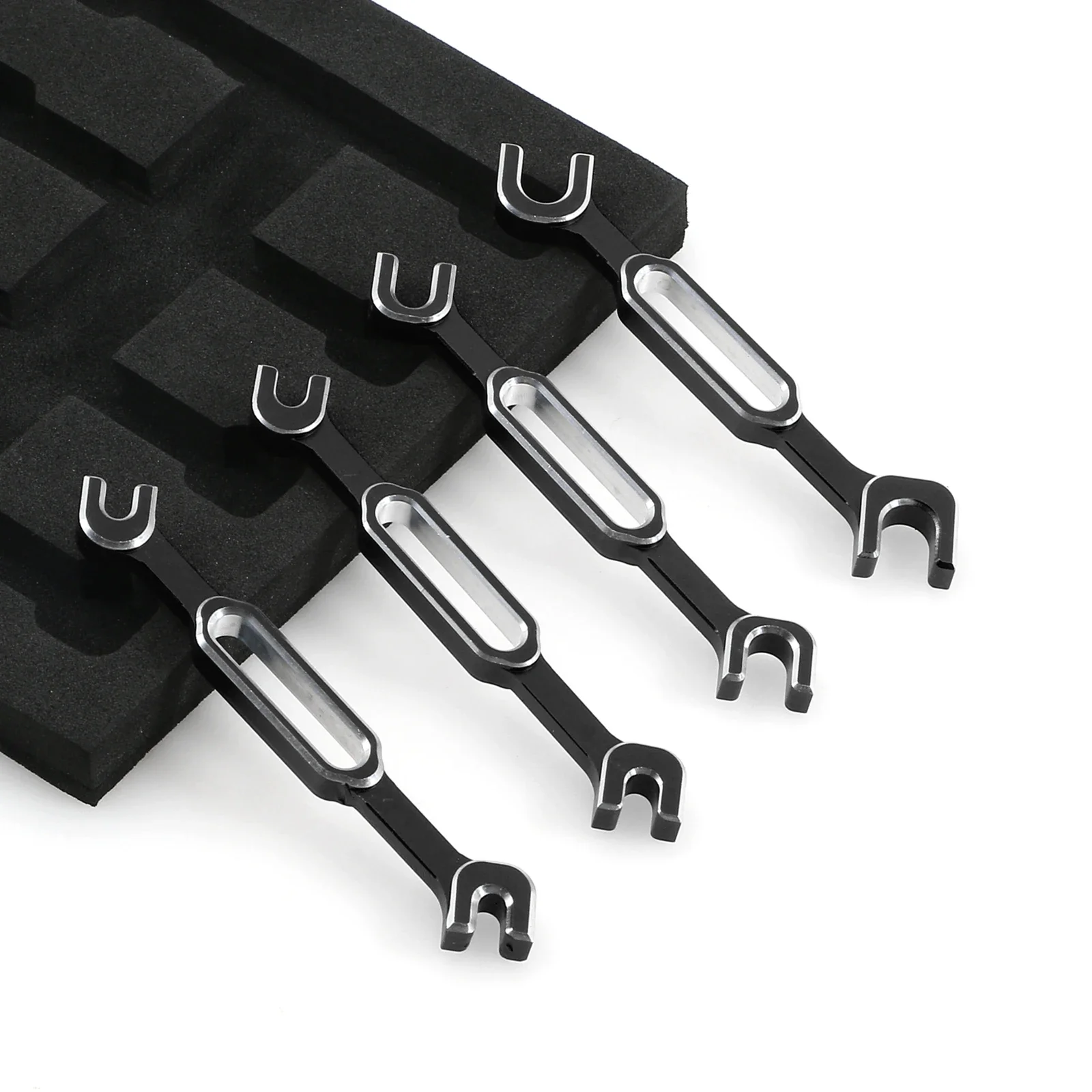 4 Stuks Wrench 3/3.2/3.5/3.7/4/5/5.5/6Mm Spanschroef Moer Ball End Joint Remover Universele Tool Voor Rc Auto Drone Boot