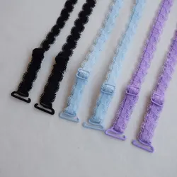 Spitze Stickerei frauen Bh Straps Sommer Elegante Spitze Intimates Zubehör Unterwäsche Riemen Schulter Riemen Dekorative