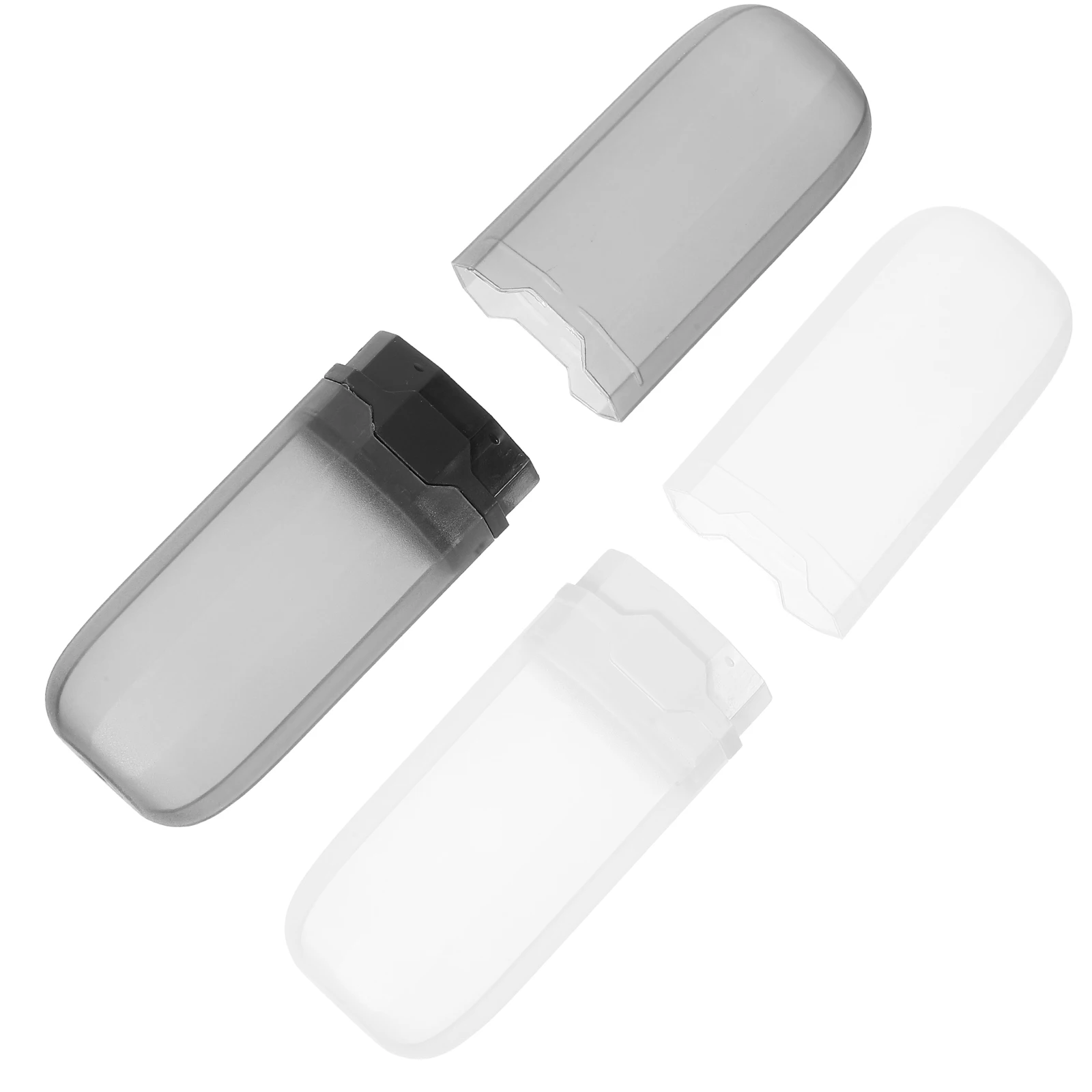 Contenedor de cepillo de dientes portátil, caja desmontable de viaje con tapa, soporte compacto pequeño para pasta de dientes, Camping y senderismo, 2 uds.