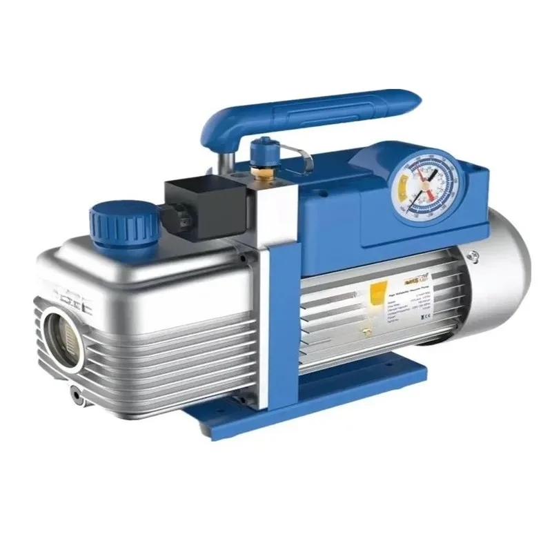 370W 2L Two-Stage New Refrigerant Vacuum Pump V-i240SV Air Conditioning Pump Pumping Filter for R410A, R407C, R134a, R12, R22