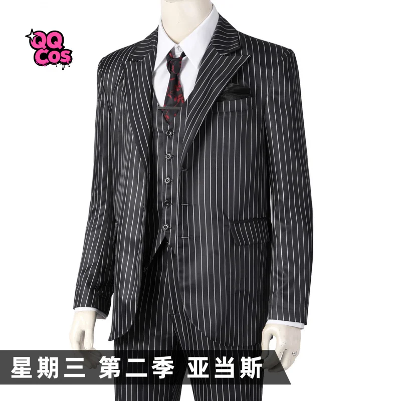 الأربعاء الموسم 2 غوميز تأثيري حلي هالوين كرنفال حفلة عيد الميلاد لعب دور الملابس الملابس QQ كوس #5