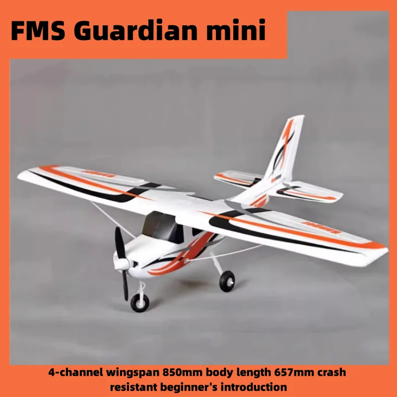 Fms Rc Trainer Beginner Plane Ranger 850mm 4-channel Wingspan 850mm Body Length 657mm Crash Resistant Beginner\'s Introduction