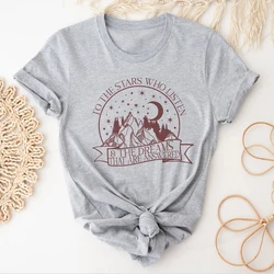 Acotar T-Shirts Vrouwen Ademende Tshirt Meisje Manga Kleding