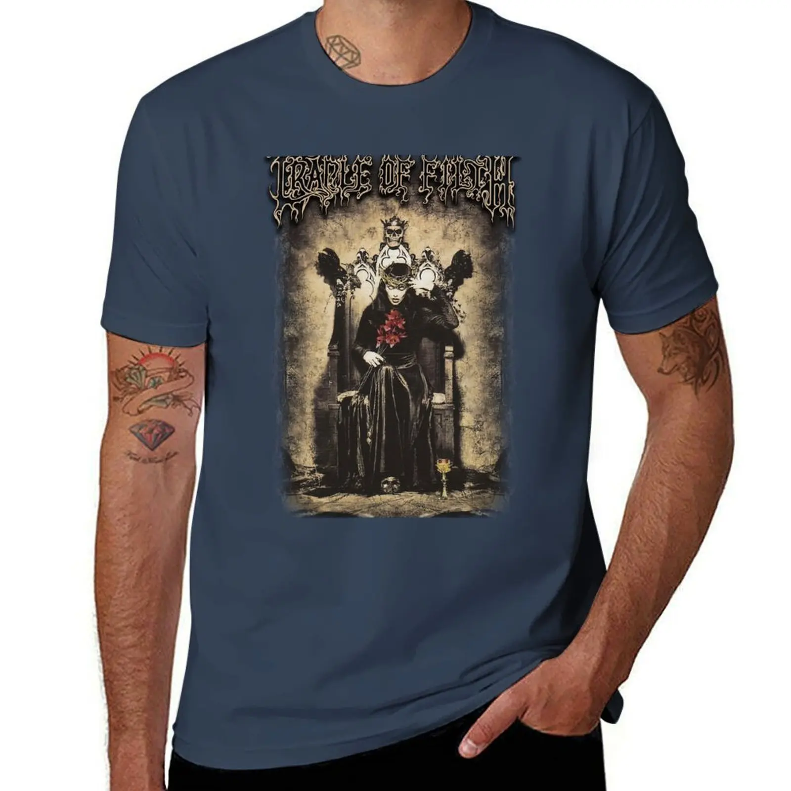 The Blood Countess - Cradle of Filth T-Shirt t shirt for man printed t shirts for man T-Shirt