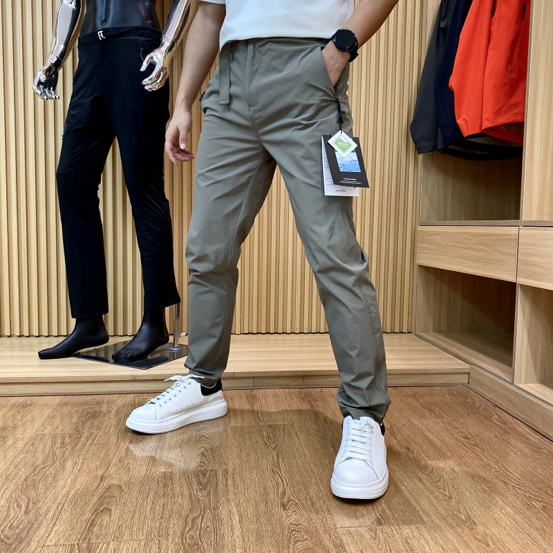 

Легкие водонепроницаемые походные повседневные брюки премиум-класса для мужчин, Новое поступление лета, уличные длинные брюки для активного отдыха, свободный крой