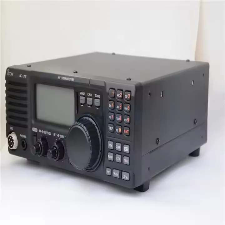100% الأصلي ل ICOM IC78 HF جهاز الإرسال والاستقبال 50 واط الناتج الطاقة للاتصالات لمسافات طويلة VOX البحرية اسلكية تخاطب مع VOX