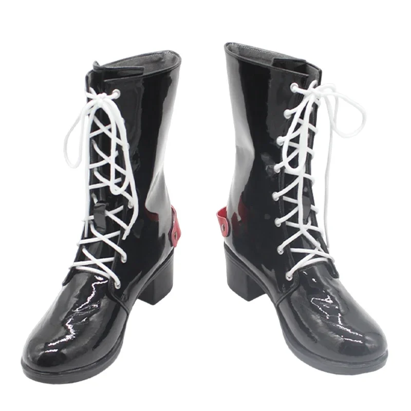 Teto Cosplay Schuhe Halloween Karneval Stiefel PU Leder Schuhe Cosplay Requisiten Nach Maß