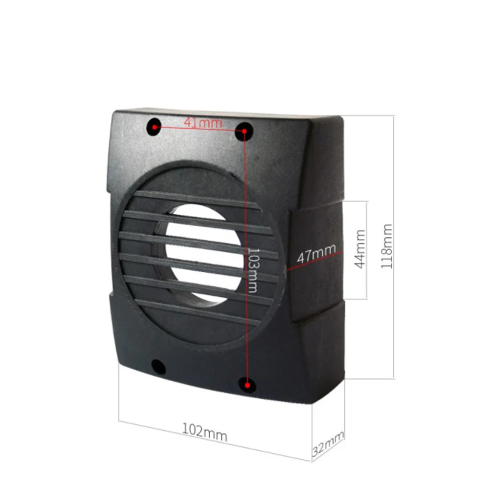 

2Pcs Air-Cooled Spindle Motor Fan Cover High Precision Low Noise Engraving Machine Spindle Motor Back Cover Square 6kw