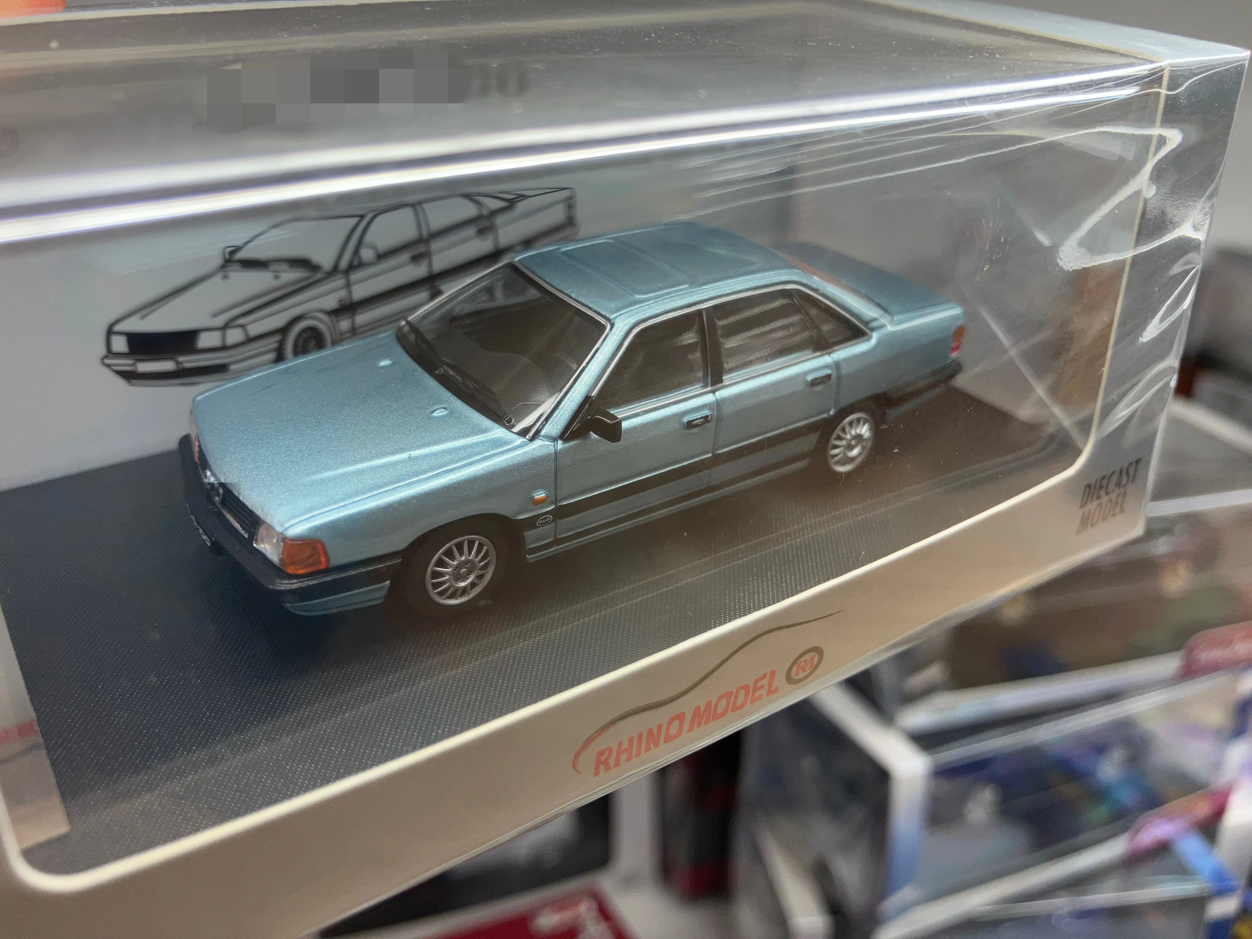 

A 100 Blue 1:64 Diecast Model Car Limited Edition Alloy