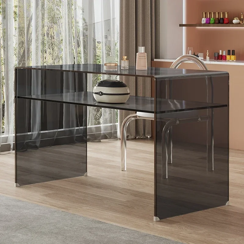 

Lazy Minimalist Nail Tables Ergonomic Luxury Partitions Display Comfortable Nail Tables Items Nageltisch Commercial Furniture