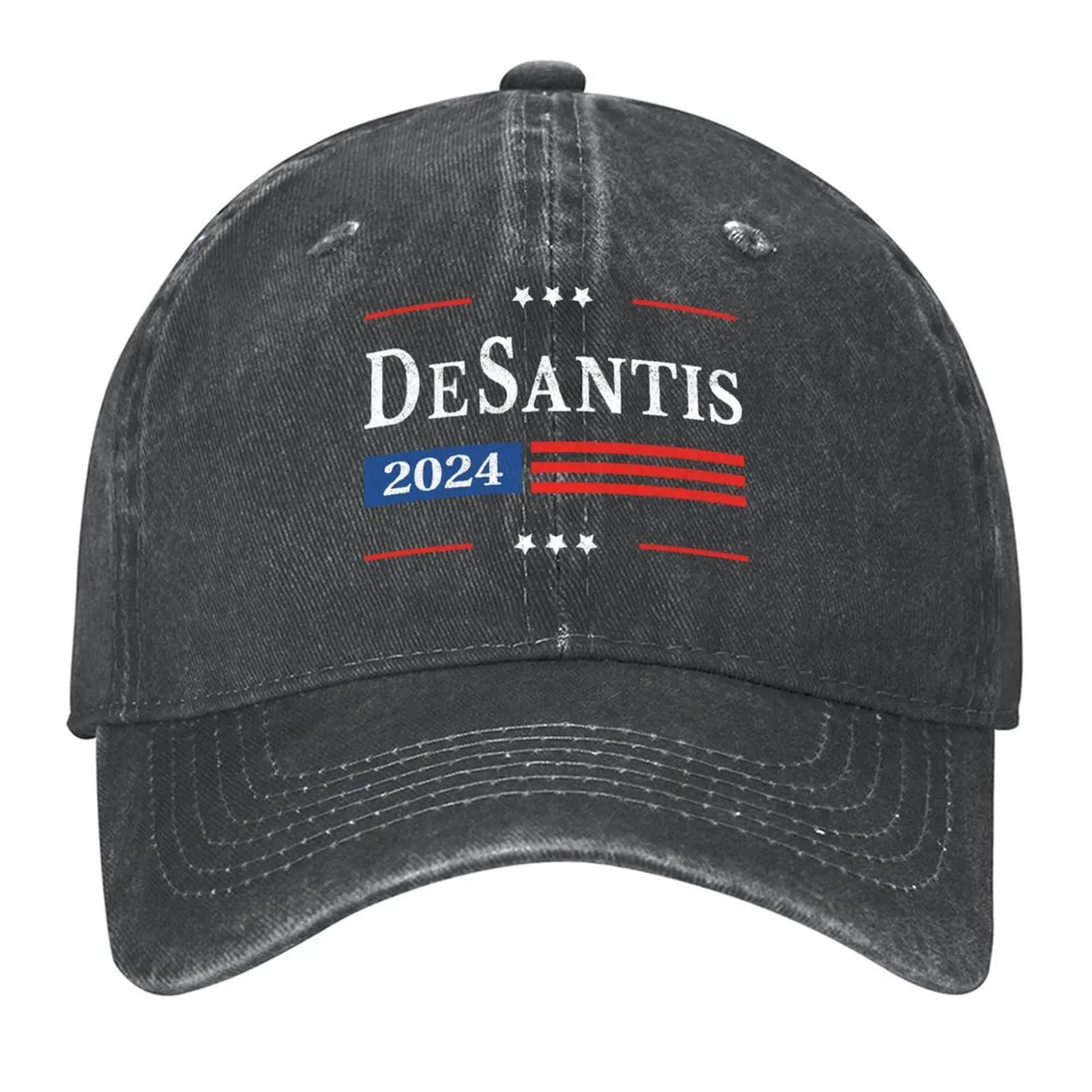 

Ron Desantis 2024 For President American Flag Retro Vintage Pro Baseball Cap derby hat fishing hat New In Hat Women's 2025 Men's