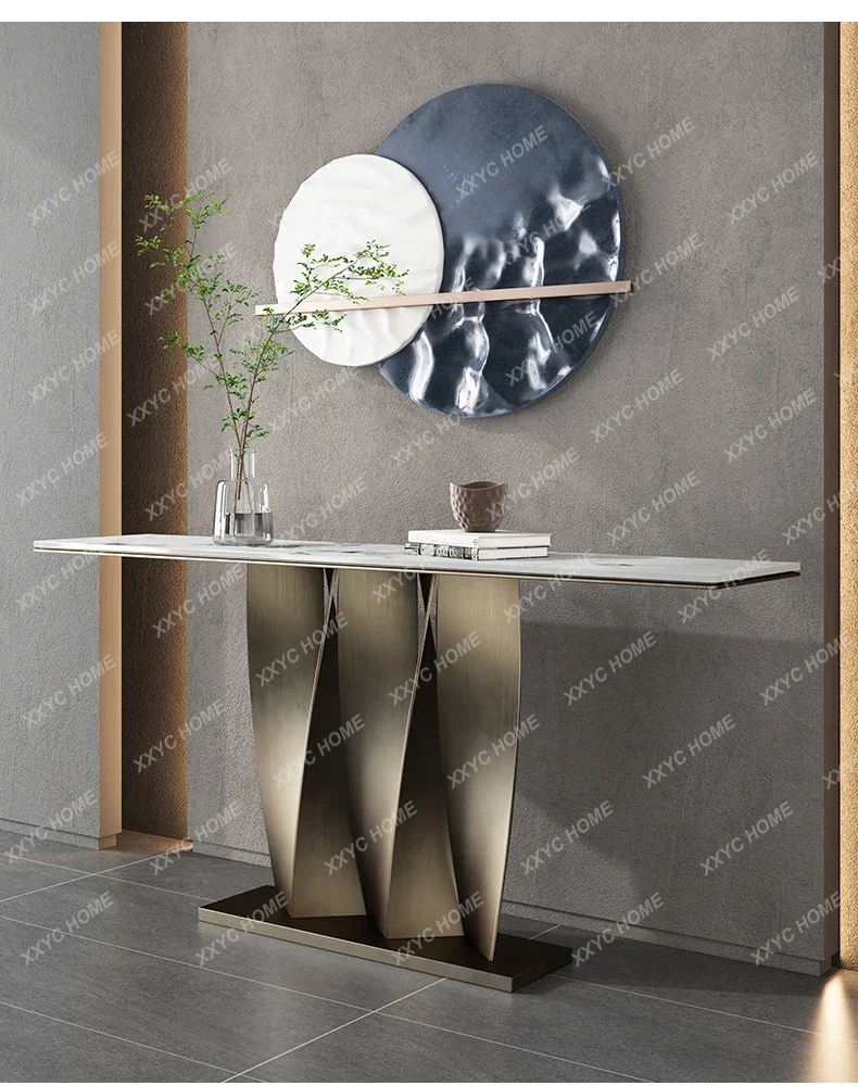 XX  Luxury Entrance Hall Console Table Modern Trendy Living Room Console Table Premium Design  Home Furn