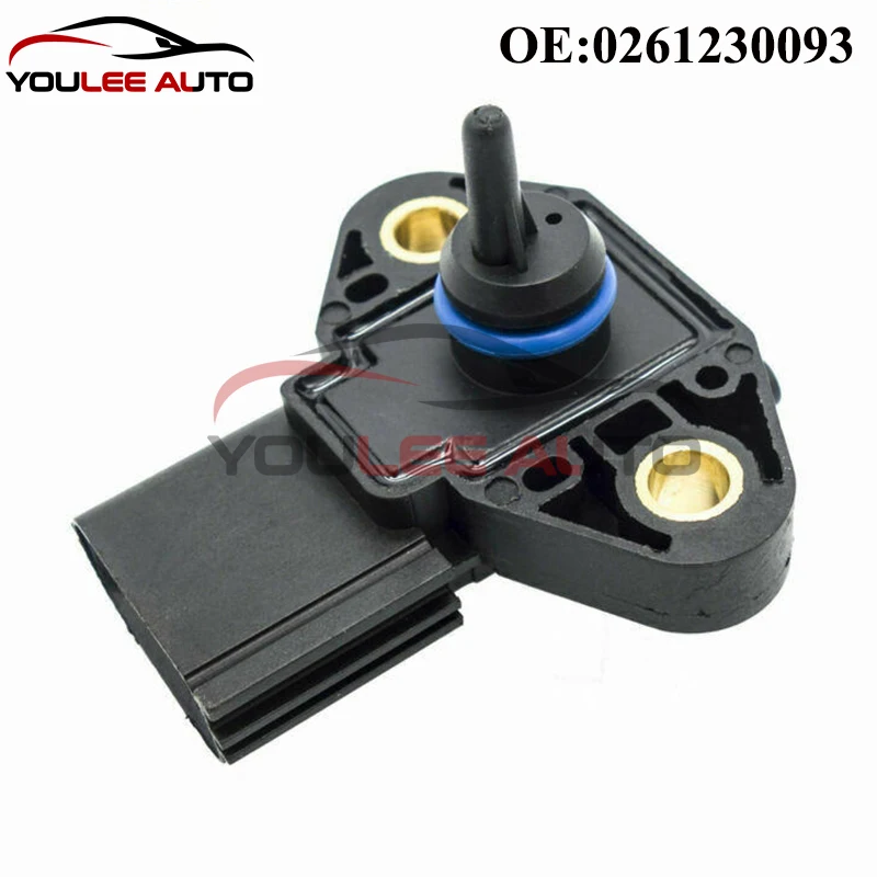 

OEM 0261230093 F2E9G756AD Fuel Rail Injection Pressure Sensor For Ford Victoria Escape Explorer Maverick Mustang Crown Car Parts