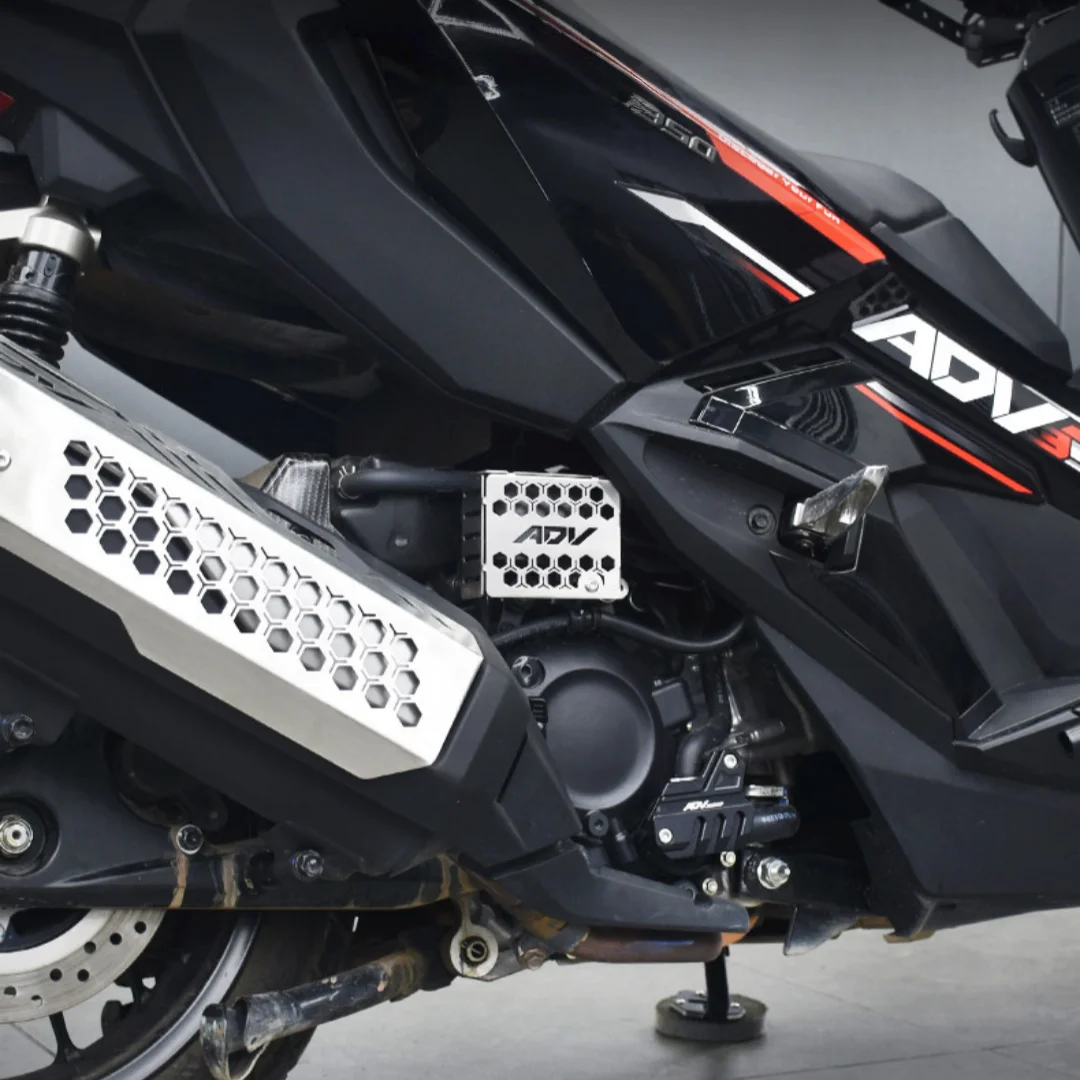 For ADV350 | Right Side Stainless Steel Ignition Coil Protector Cover, Modified Special Accessories