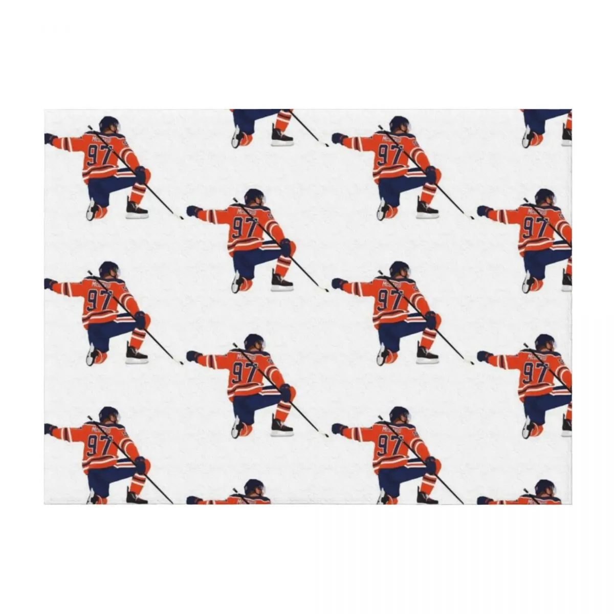 

Connor McDavid Throw Blanket Quilt Sleeping Bag Thermal Plaid Blankets