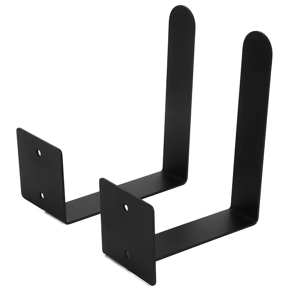 2pcs Iron Material Pot Lid Holder Screws Included Wall Mount Kitchen Storage Rack Pot Lid Organizer