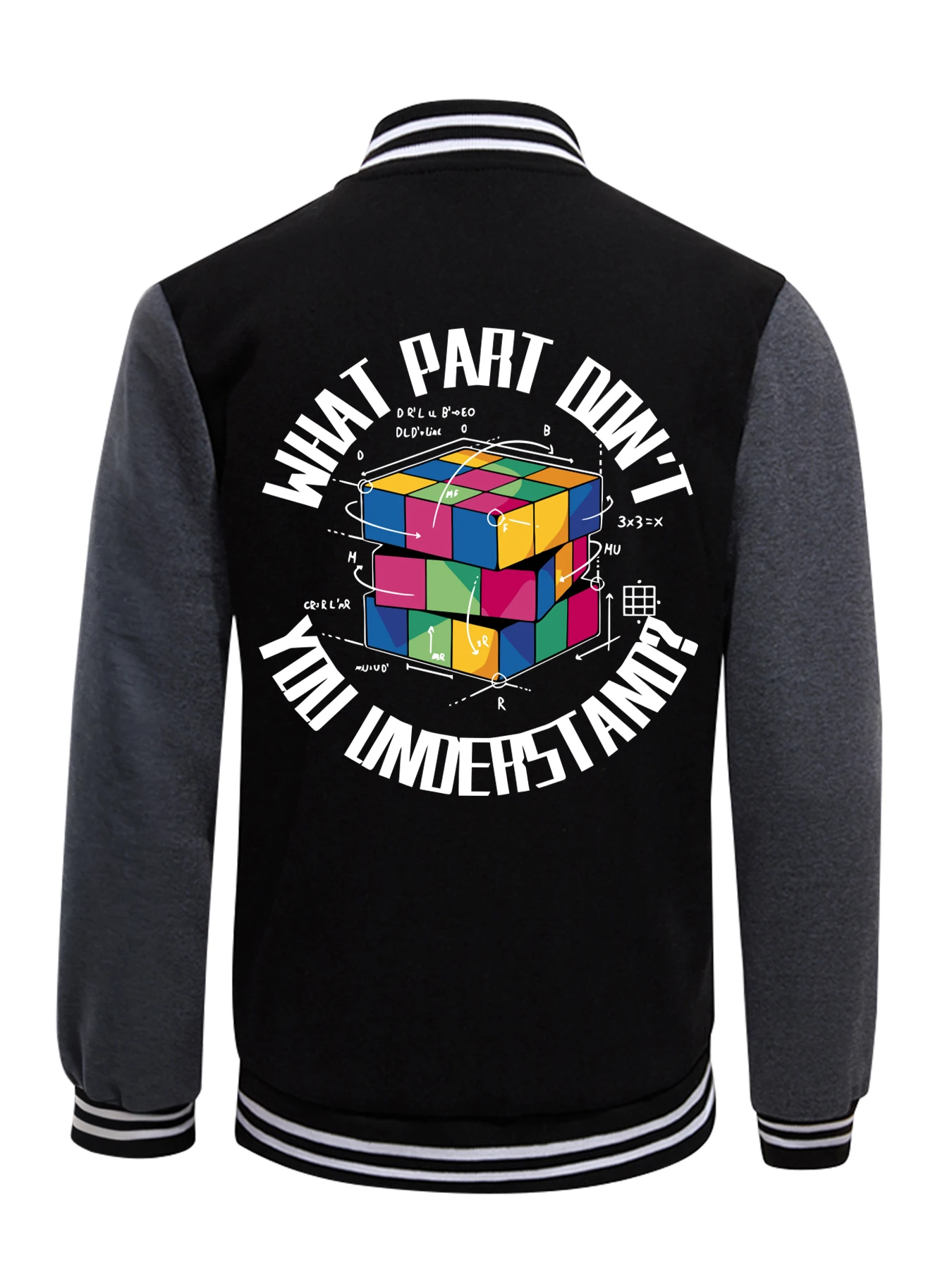 

Какая часть, не понимаешь, куртки с принтом, мужские осенние теплые куртки Y2K, мужская одежда, флисовый пуловер, одежда с карманами, свободная мужская одежда